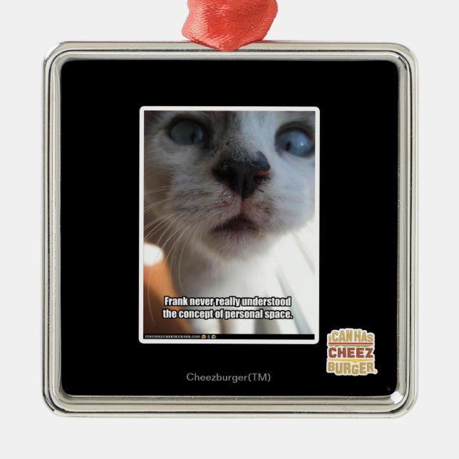 Personal Space Metal Tree Decoration (Front)