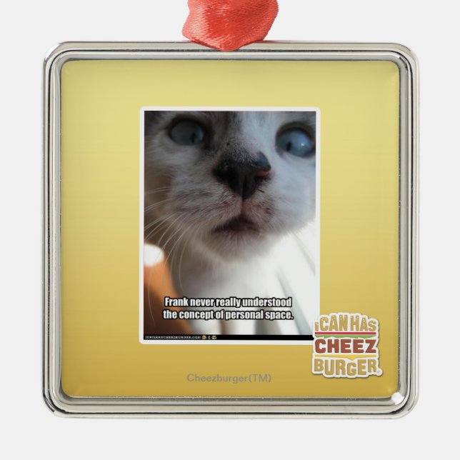 Personal Space Metal Tree Decoration (Front)