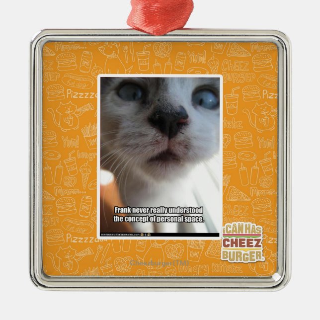 Personal Space Metal Tree Decoration (Front)