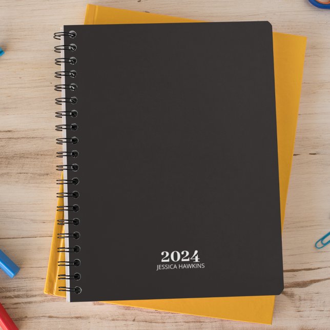 Personal Stationery • Black Noir Weekly Planner (Creator Uploaded)