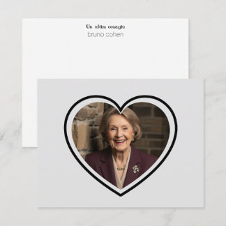 Personal Stationery: Rainbow Heart Invitation