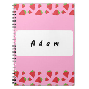 Personal Strawberry Notebook