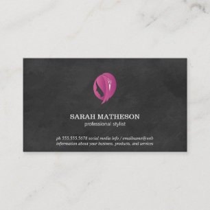 Personal Stylist Bottle Spray Salon Shears Business Card
