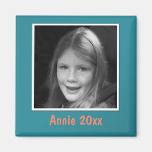 Personal Teal Greeting Custom Photo and Text