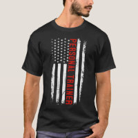 Personal Trainer American USA Flag Health Fitness 