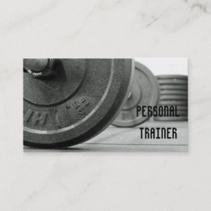 Personal Trainer Business card