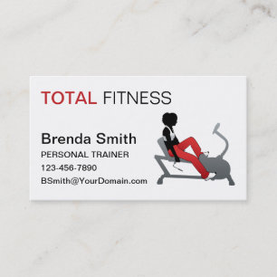 Personal Trainer Business Card