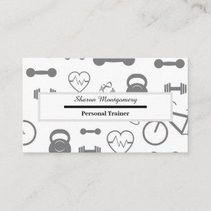 Personal Trainer Business Card
