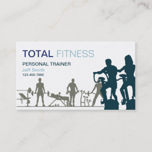 Personal Trainer Business Card