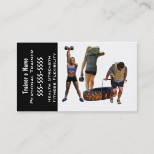 Personal Trainer Business Card