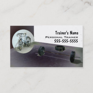 Personal Trainer Business Card