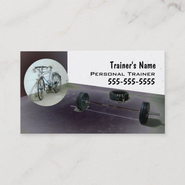 Personal Trainer Business Card (Front)