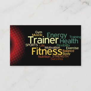 Personal Trainer Business Card