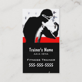Personal Trainer Business Card
