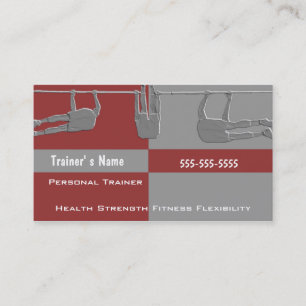 Personal Trainer Business Card