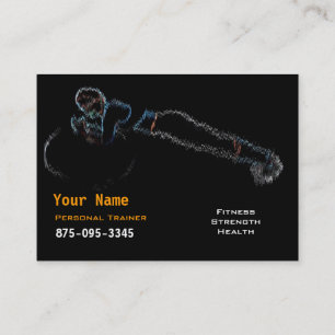 Personal Trainer Business Card