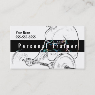 Personal Trainer Business Card