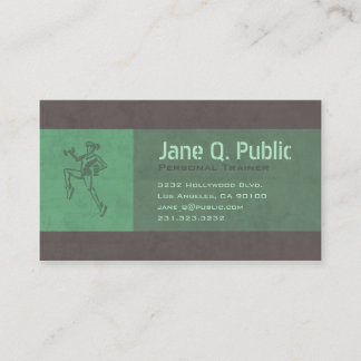 Personal Trainer Business Card