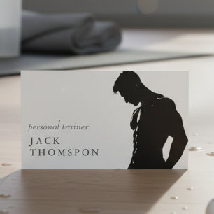 Personal trainer business card