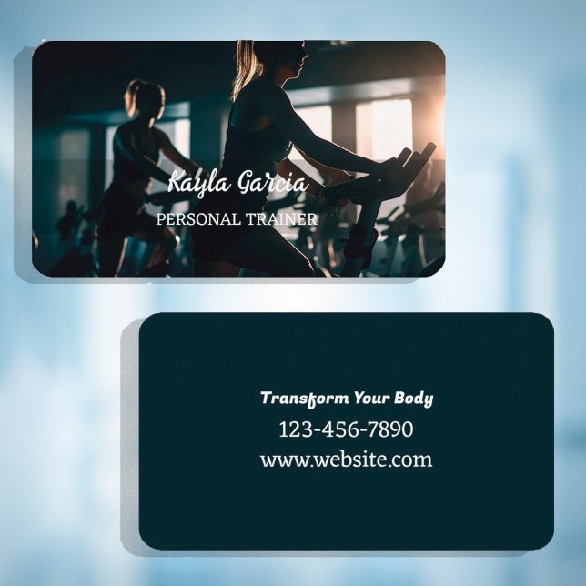 Personal Trainer Business Card (Creator Uploaded)