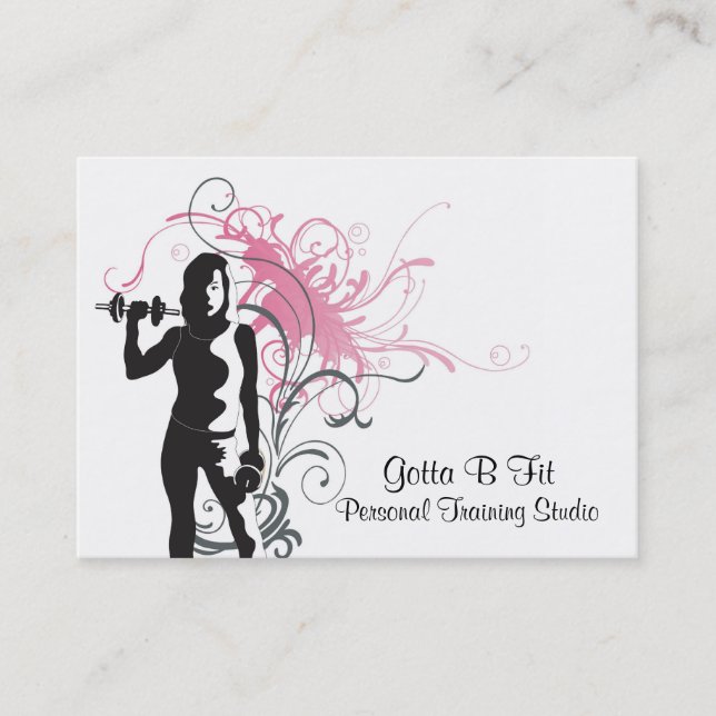 Personal Trainer Business Card (Front)