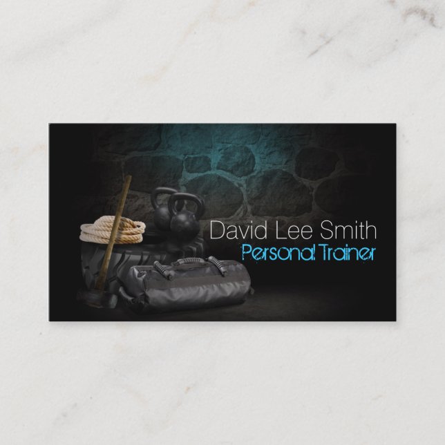 Personal Trainer Business Card (Front)
