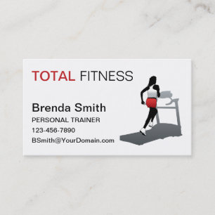 Personal Trainer Business Card
