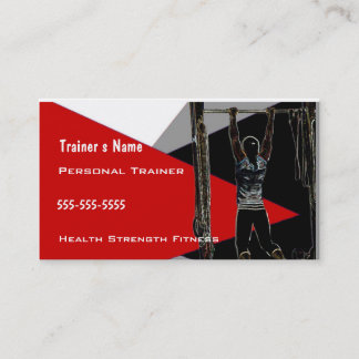 Personal Trainer Business Card