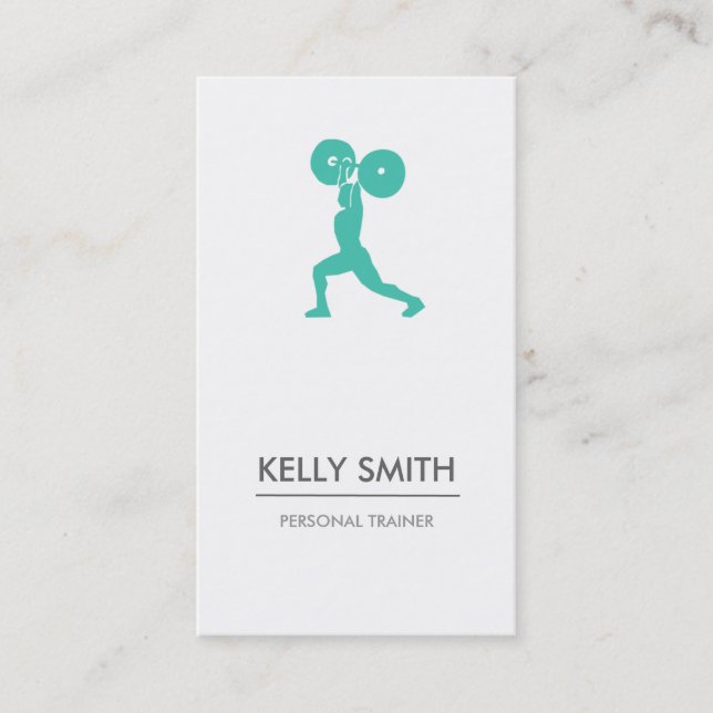 Personal Trainer Business Card (Front)