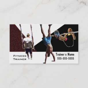Personal Trainer Business Card
