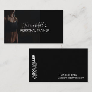 Personal Trainer Business Card    Fitness