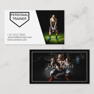 Personal Trainer Business Card    Fitness