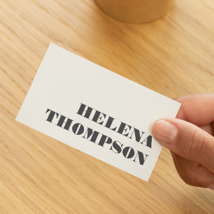Personal Trainer Business Card Template
