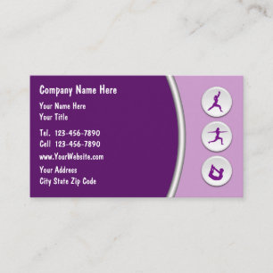Personal Trainer Business Cards