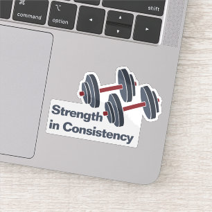 Personal Trainer Dumbbell Strength in Consistency