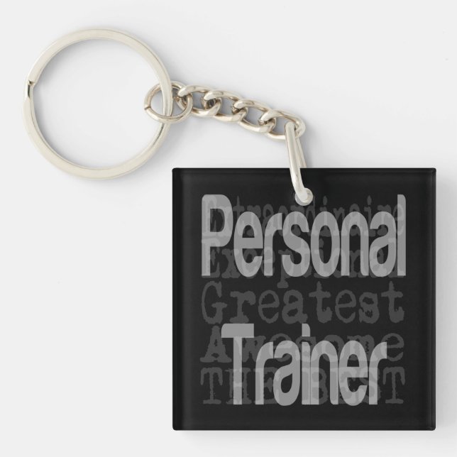 Personal Trainer Extraordinaire Key Ring (Front)