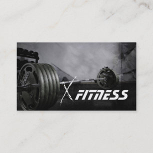 Personal Trainer, Fitness Business Card