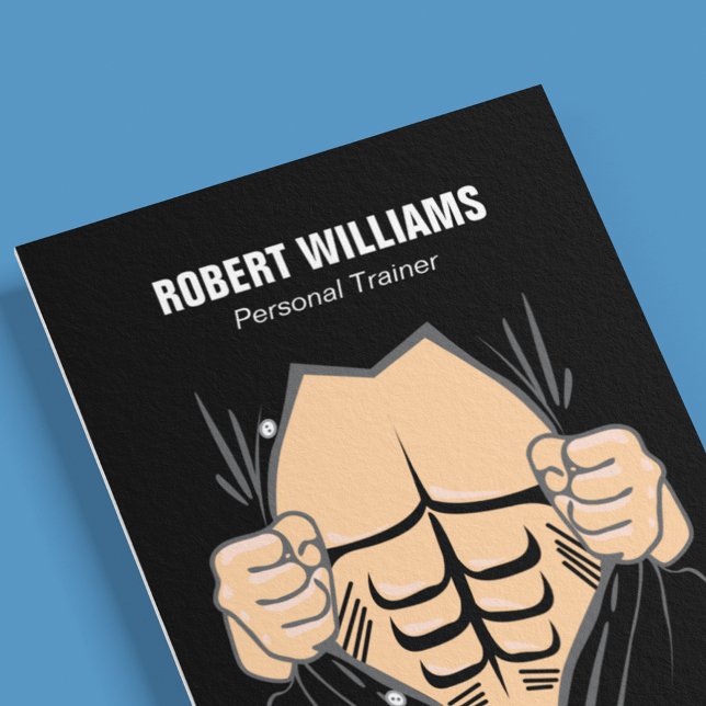 Personal Trainer & Fitness Business Card (Creator Uploaded)