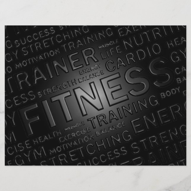 Personal Trainer & Fitness Centre Flyer (Front)