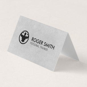 Personal Trainer Fitness Coach Business Card