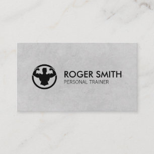 Personal Trainer Fitness Coach Business Card