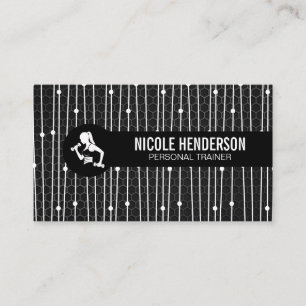 Personal Trainer   Fitness   Health Business Card