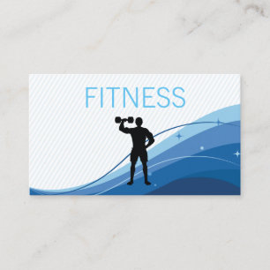Personal Trainer Fitness Health Business Card