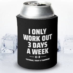 Personal Trainer Funny Gym Exercise Fitness Meme Can Cooler