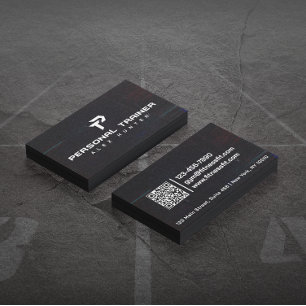 Personal Trainer Gym Fitness Personalised (2 SIDE) Business Card