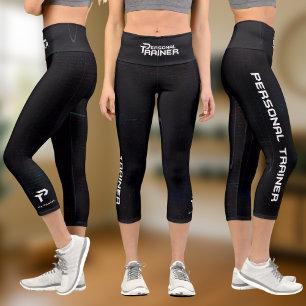 Personal Trainer Gym Fitness Personalised Capri Leggings