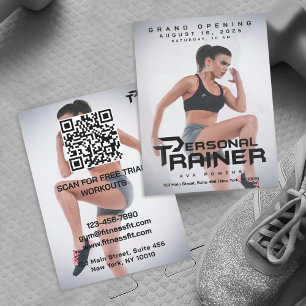 Personal Trainer Gym Fitness Personalised Invitation