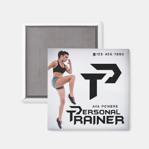 Personal Trainer Gym Fitness Personalised Magnet