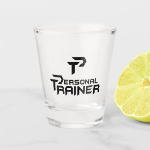 Personal Trainer Gym Fitness Personalised Shot Glass