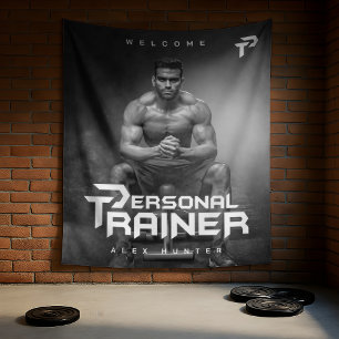 Personal Trainer Gym Fitness Personalised Tapestry